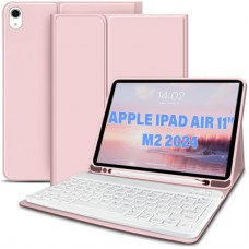 Чохол до планшета BeCover Keyboard Apple iPad Air 11" M2/M3 (2024/2025) Pink (711398)