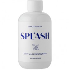 Ополіскувач для порожнини рота Splash Oral Care Mint And Lemongrass Зі смаком м'яти та лемонграсу 200 мл (4820266831516)