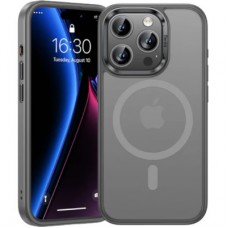 Чохол до мобільного телефона Benks MagClap Mist Protective Gray for iPhone 15 Pro Max (1248536)