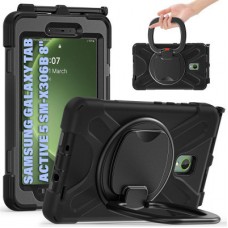 Чохол до планшета BeCover Heavy Duty Case With Stand Holder Samsung Galaxy Tab Active 5 SM-X306B 8" Black (710950)