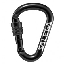 Карабін туристичний Salewa HMS Screw G2 1525 0900 Small чорний (013.003.1313)