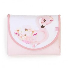 Пеленальний матрацик Верес дорожній Flamingo pink 57х60 см (427.1)