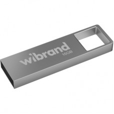 USB флеш накопичувач Wibrand 16GB Shark Silver USB 2.0 (WI2.0/SH16U4S)