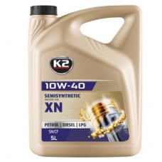 Моторна олива K2 Semisynthetic OIL XN 10W-40 5 л (O2075E)