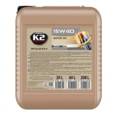 Моторна олива K2 SL/CF 15W-40 20 л (O25320E)