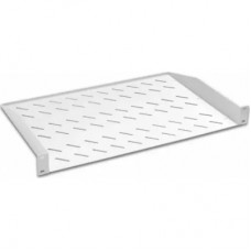Полка 19" Hypernet 1U глиб. 350мм, колір сірий (CS-350-1U)