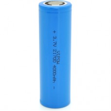 Акумулятор 21700 4000mAh, 3.7V, Blue, FlatTop Vipow (ICR21700-4000mAhFT / 31078)