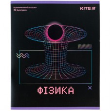 Зошит Kite предметний Neo 48 аркушів, фізика клітинка (K24-240-15)