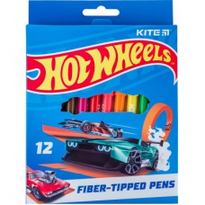Фломастери Kite Hot Wheels 12 кольорів (HW24-447)