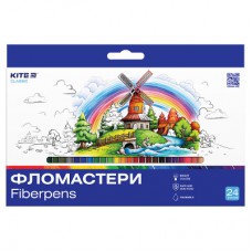 Фломастери Kite Dogs 24 кольора (K-456)