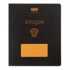 Зошит ZiBi предметний BLACK 48 аркушів клітинка, історія (ZB.1700-11)