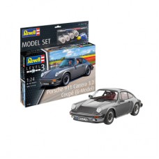 Збірна модель Revell Набір автомобіль Porsche 911 Carrera 3.2 Coupé рівень 3 масштаб 1:24 (RVL-67688)