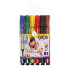 Фломастери ZiBi BABY Line JUMBO 6 кольорів (ZB.2806)