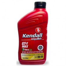 Моторна олива Kendall GT-1 MAX Premium Full-Synthetic 0w-20, 0,946л