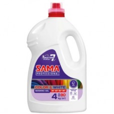 Гель для прання Sama Professional Color & White Універсальний 4 кг (4820270630631)