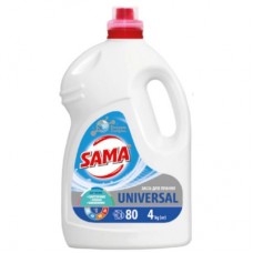 Гель для прання Sama Super Line Universal Для кольорових та білих тканин 4 кг (4820270631126)