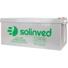 Батарея до ДБЖ Solinved 12V-200Ah, GEL (SLG200-12)