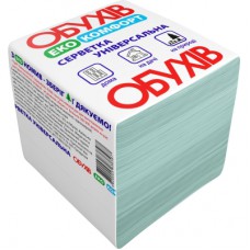 Серветки столові Обухів Еко Комфорт Зелені 1 шар 170 шт. (4820003838587)