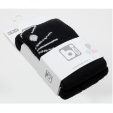 Колготки дитячі Bibaby із зайчиком (68312-74-black)