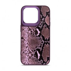 Чохол до мобільного телефона Harder Genuine Snake Apple iPhone 14 Pro Dark Purple (ARM76788)