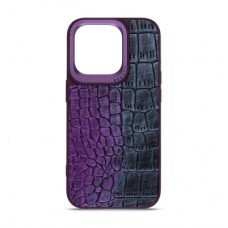 Чохол до мобільного телефона Harder Glamorous Croco Apple iPhone 14 Pro Dark Purple (ARM76771)