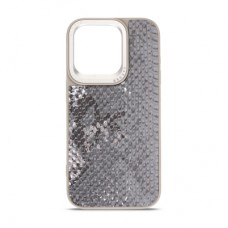 Чохол до мобільного телефона Harder Snake Pattern Apple iPhone 15 Pro Grey Silver (ARM76798)