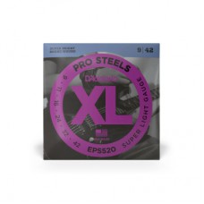 Струни для гітари D'Addario XL ProSteels Super Light (9-42) (EPS520)