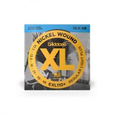 Струни для гітари D'Addario XL Nickel Wound Regular Light Plus (10.5-48) (EXL110+)