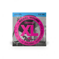 Струни для гітари D'Addario XL Nickel Wound Super Light Plus (9.5-44) (EXL120+)