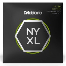 Струни для гітари D'Addario NYXL Medium Top / Extra-Heavy Bottom (11-56) (NYXL1156)