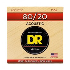 Струни для гітари DR Strings HI-BEAM Acoustic 80/20 Bronze - Medium (13-56) (HA-13)