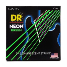 Струни для гітари DR Strings NEON Green Electric - Medium (10-46) (NGE-10)