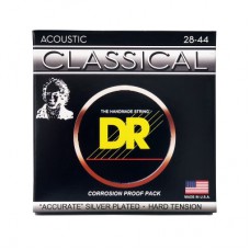 Струни для гітари DR Strings Classical Nylon Hard Tension (NSA)
