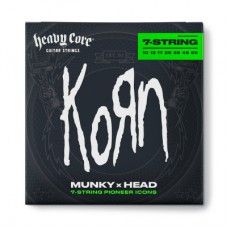Струни для гітари Jim Dunlop Heavy Core Korn Guitar Strings (10-65) (KRHCN1065-7)