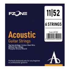 Струни для гітари Fzone Acoustic Bronze (11-52) (AT103)