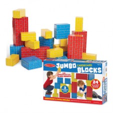 Кубики Melissa&Doug Набір картонних блоків, 24 штуки (MD2783)