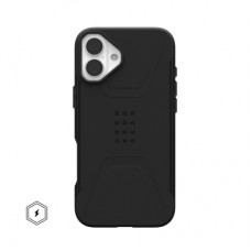 Чохол до мобільного телефона UAG iPhone 16 Plus Civilian Magsafe Black (114443114040)