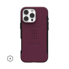 Чохол до мобільного телефона UAG iPhone 16 Pro Max Civilian Magsafe Bordeaux (114445119049)