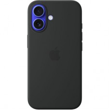 Чохол до мобільного телефона Apple iPhone16 Silicone Case with MagSafe - Black (MYY13ZM/A)