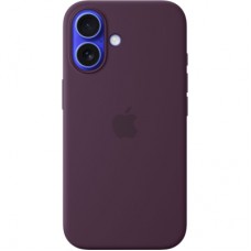 Чохол до мобільного телефона Apple iPhone16 Silicone Case with MagSafe - Plum (MYY43ZM/A)