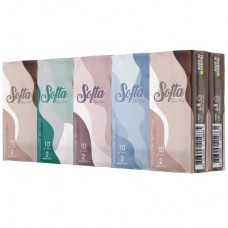 Серветки косметичні Chisto Softa 2 шари 10 шт х 10 пачок (4823098414841)