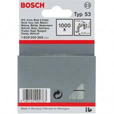 Скоби для будівельного степлера Bosch тип 53, 10х11.4х0.74мм, 1000шт (1.609.200.366)