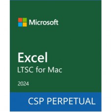 Офісний додаток Microsoft Excel LTSC for Mac 2024 Commercial Software, Perpetual (DG7GMGF0PN5G_0001)