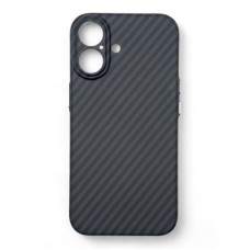 Чохол до мобільного телефона BeCover Carbonite Case (MagSafe) для Apple iPhone 16 Black (712067)