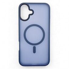 Чохол до мобільного телефона BeCover Metal Buttons Case (MagSafe) для Apple iPhone 16 Blue (712091)