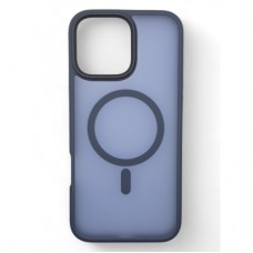 Чохол до мобільного телефона BeCover Metal Buttons Case (MagSafe) для Apple iPhone 16 Pro Blue (712097)