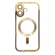 Чохол до мобільного телефона BeCover TPU Chrome Case (MagSafe) для Apple iPhone 16 Plus Gold (712076)