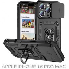 Чохол до мобільного телефона BeCover Military Apple iPhone 16 Pro Max Black (712156)