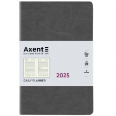Тижневик Axent датований 2025 Partner City Soft 145х210 мм, сірий (8821-25-06-A)