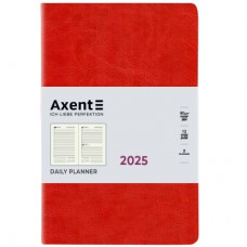 Тижневик Axent датований 2025 Partner City Soft 145х210 мм, червоний (8821-25-03-A)